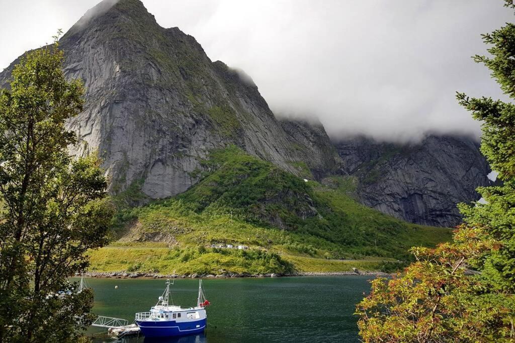 Cozy House By The Fjord In The Heart Of Lofoten Reine Esterno foto